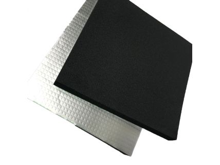 Square aluminum foil rubber