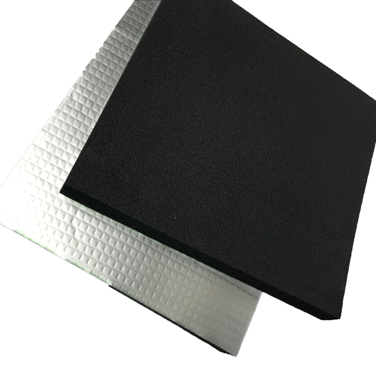 Square aluminum foil rubber