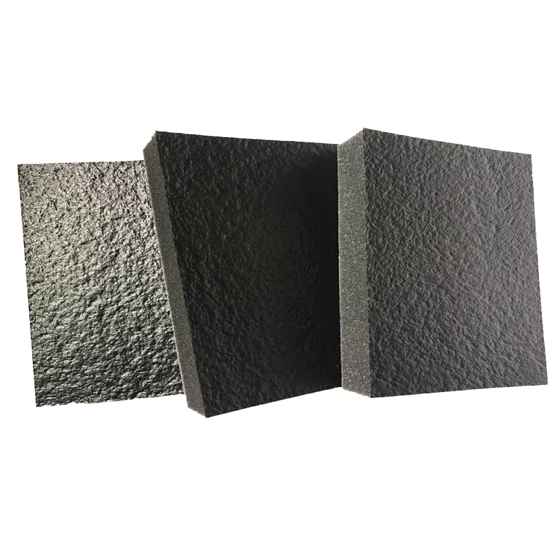 Coated flat mute foam